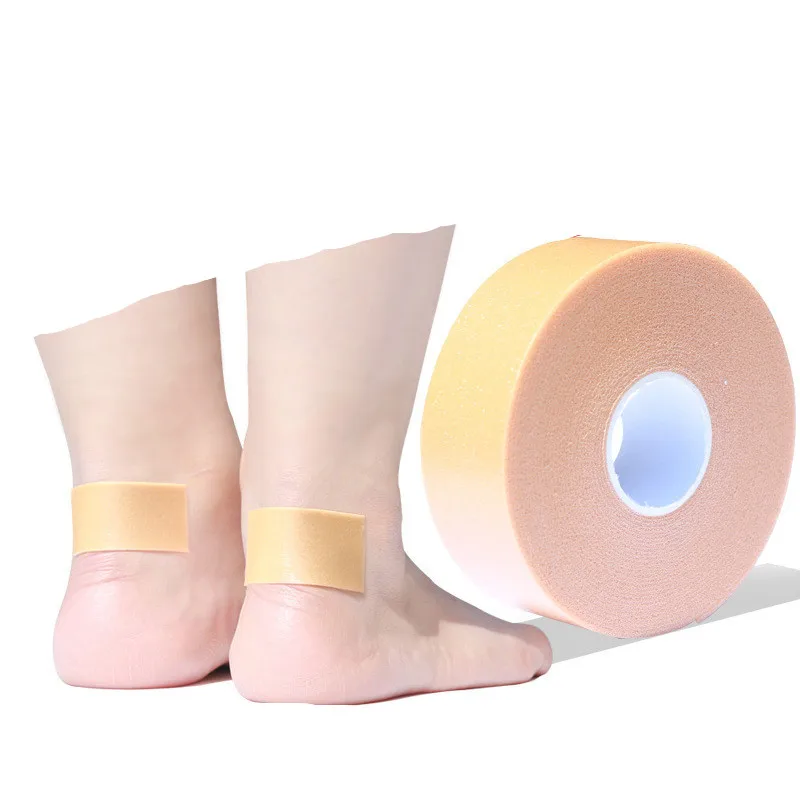 1 Roll Multifunction Foot Waterproof Heel Sticker Foam Tape Wear-resistant High-heeled Shoes Patch Shoe Inserts Unisex