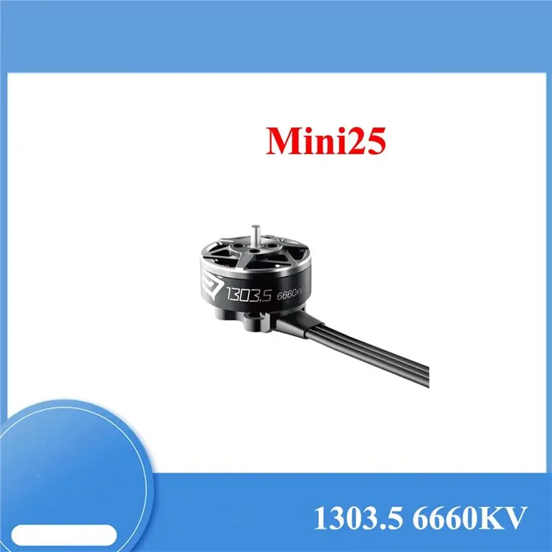 스피디비 마리오 미니25 드론 호환 ABGN 6X6mm 1303.5 6660Kv 모터 1개 액세서리