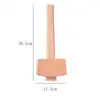Woodworking Mallet 12'' Small Portable Woodworking Tool Manual Ice Hammer Mallet for Woodworking Leather Work DIY Wood Carving 6