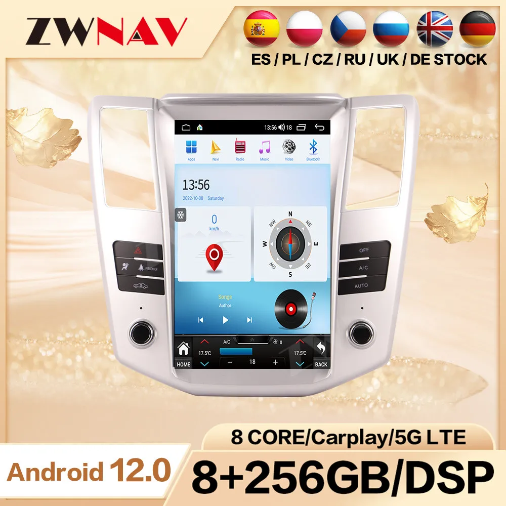 

Qualcomm Tesa- Car GPS radio Android multimedia player for Lexus RX330 2008 2009 2010 2011 2012 2013 2014 carpaly upgradation