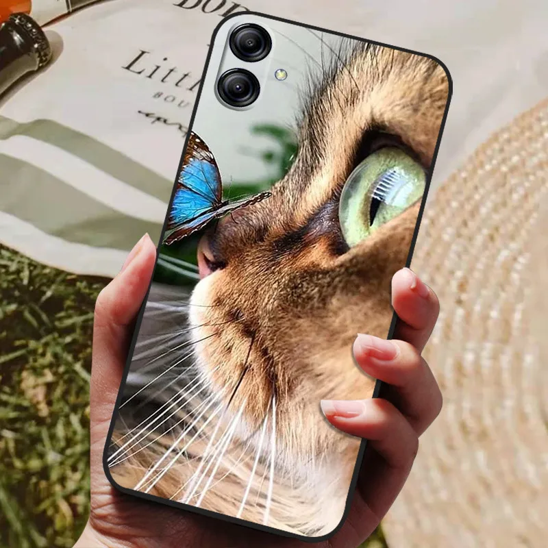 Black Silicone Soft TPU Phone Back Cover Case