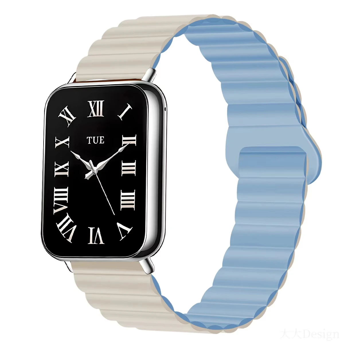 Magnetic Silicone Sport Wristband Bracelet - Colorful Strap