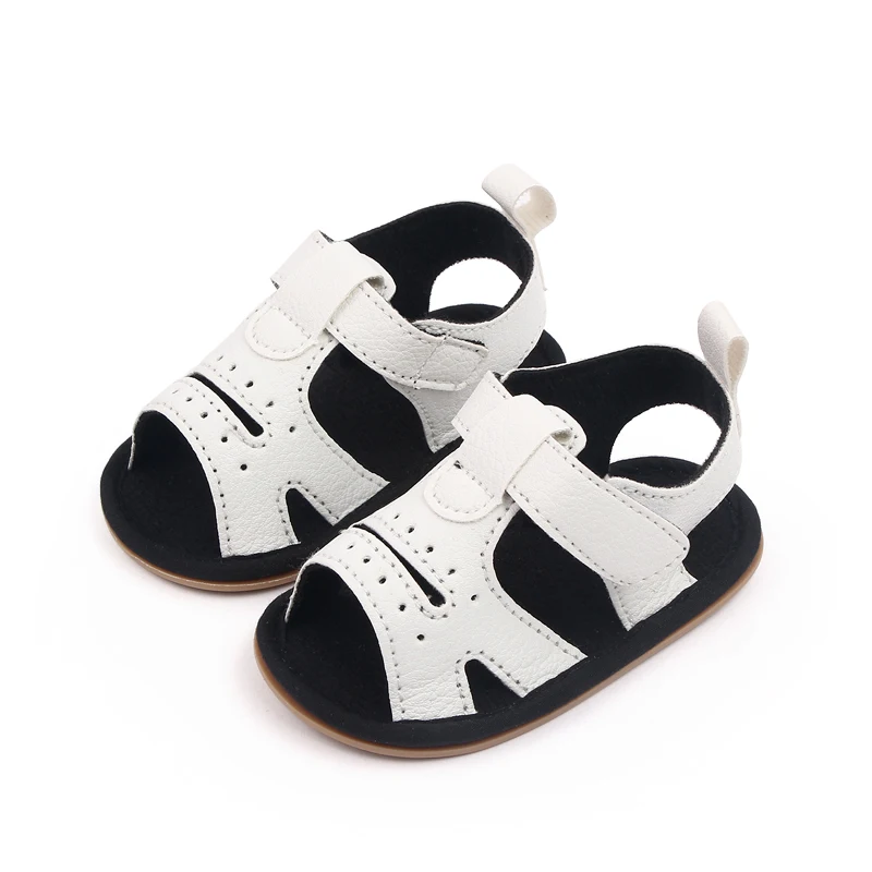 Baby Summer Sandal for Toddler Boys and Girls 0-1 Years Casual Anti-slip Soft PU Casual Walikng Shoes Outdoor Summer Shoes