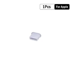 Universal Dust Plug Protective Cover for Charging Ports (1 - 10 Pack) - Waterproof and Dustproof Caps (1Pcs For Apple)