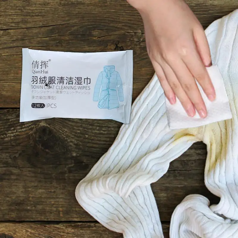 Down Jacket Cleaning Wipes Down Cleaner Wash And Care Wipes For Jackets Effective Stain Removal Cleaning For Clothes