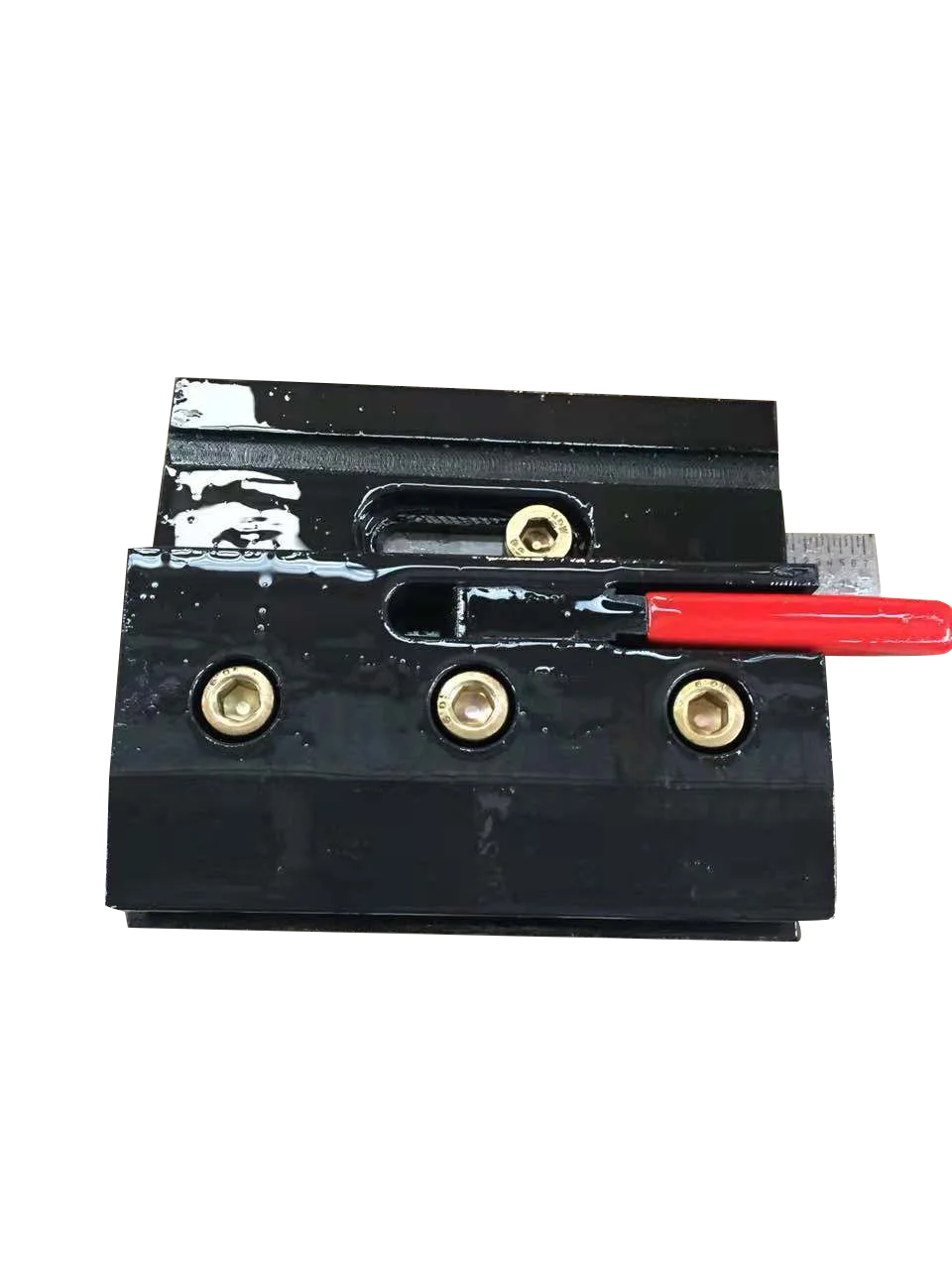 Press brake tooling quick clamp device