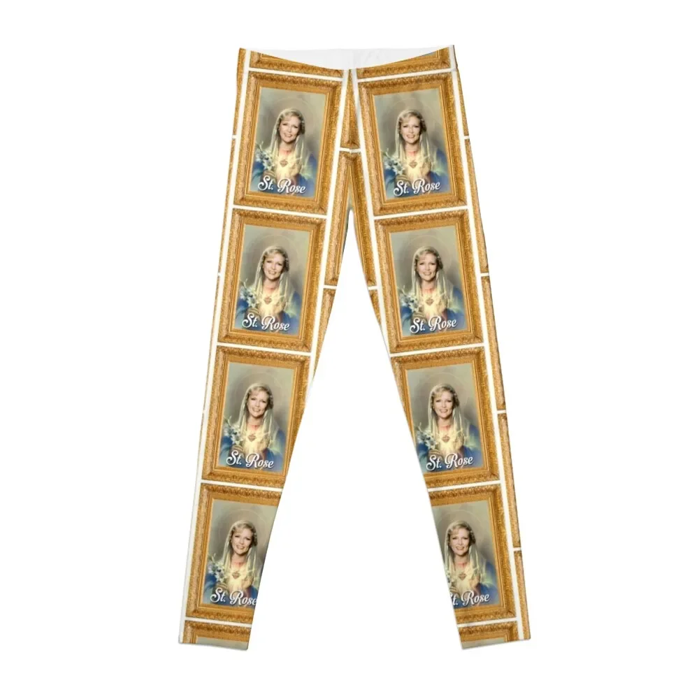 St. Rose - Golden Girls Leggings Harem Pants Per Fitness Sport Tennis Per Leggings Da Donna
