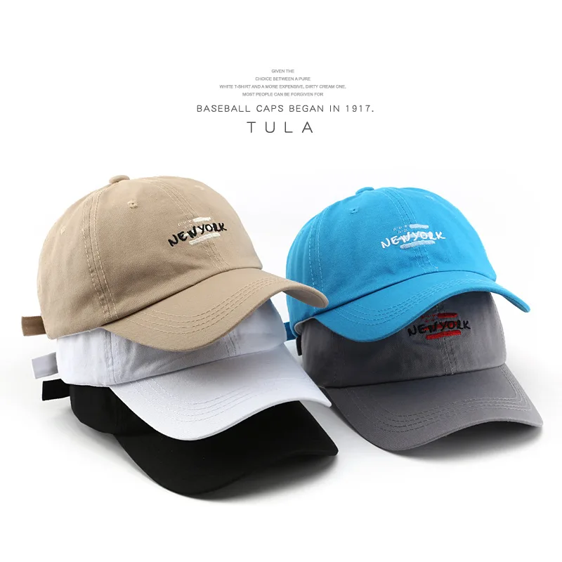 

New Fashion Baseball Cap for Women and Men Casual "NEW YORK" Embroidery Hats Cotton Soft Top Caps Snapback Hat Unisex