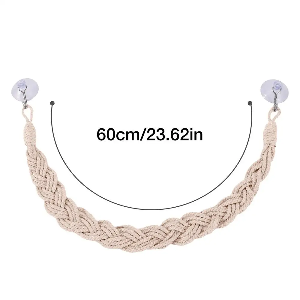 סולם חבל ג'וט טיפוס סרטן זוחלים אביזרים לטראריום טנק זוחלים ג'יקו טיפוס סרטן ג'וט צעצועים