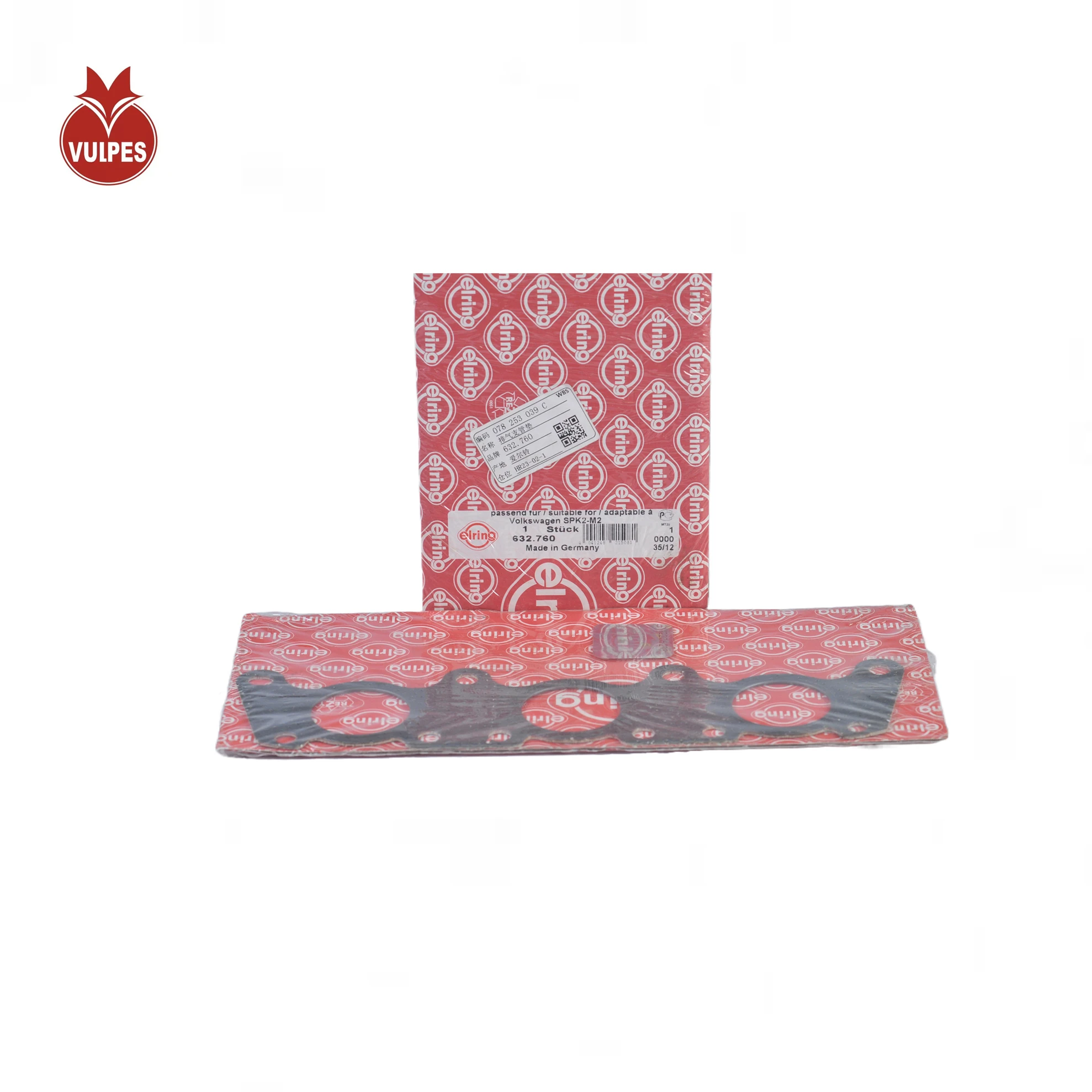 Automobile Engine Exhaust Mainfold Gasket Elring 632.760 For AUDI/VW 078 253 039 C/078253039C