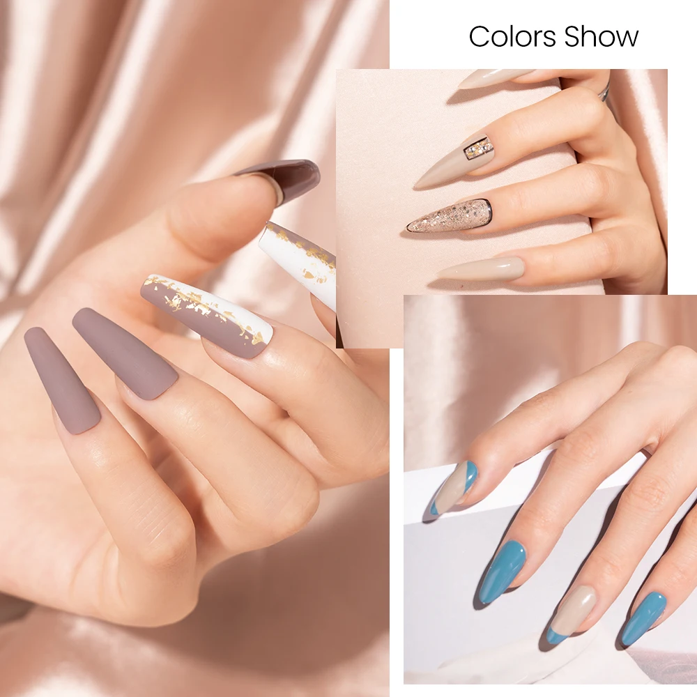 MAYCHAO 12ML Gel Nail Polish Natural Nude New 48Colors Semi-permanent Nail Art Manicure Salon Soak Off UV LED Varnishes
