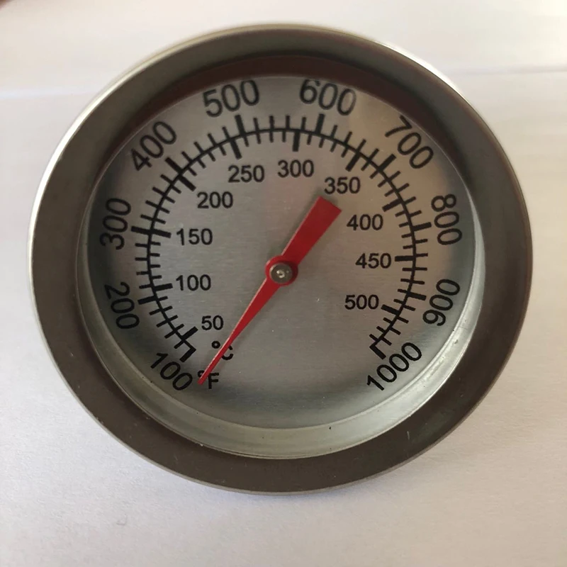 Stainless Steel Oven Thermometer Kitchen Barbecue Bbq Food Bread Thermometer Gauge Microwave Cooker Baking 50 &ndash; 500℃