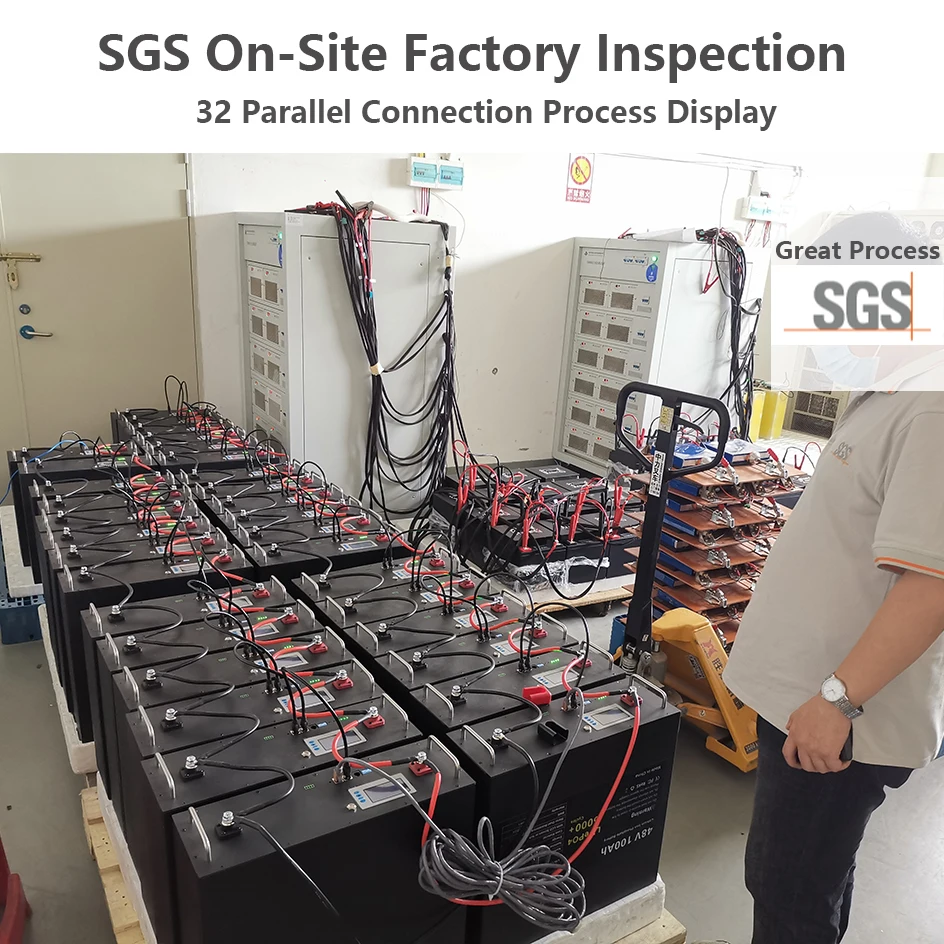 LiFePO4 48V 150Ah 7.68Kw Battery Pack 6000 Cycle 16S 200A BMS 51.2V 100Ah 120Ah 200Ah 300Ah RS485 CAN PC Monitor EU STOCK NO TAX