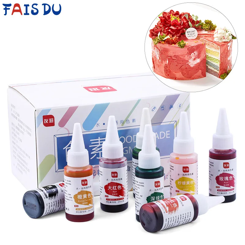 10pcs Cake Coloring Set DIY 1
