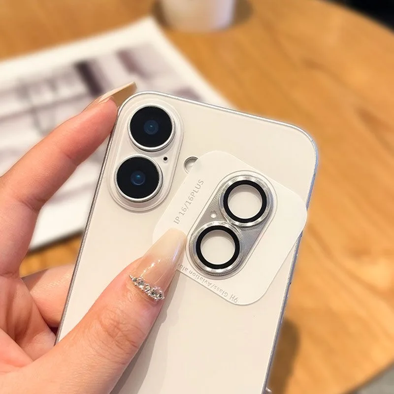 Premium Full Cover Metal Camera Lens Protector - Durable Glass Shield for Enhanced Camera Protection