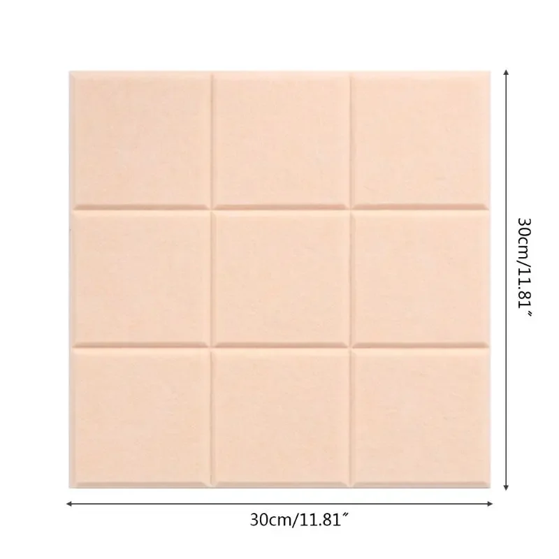 펠트 일정 메모 보드 30x30cm 벽 사진 디스플레이 보드 펠트 메시지 보드 게시판 가정용 벽 배경