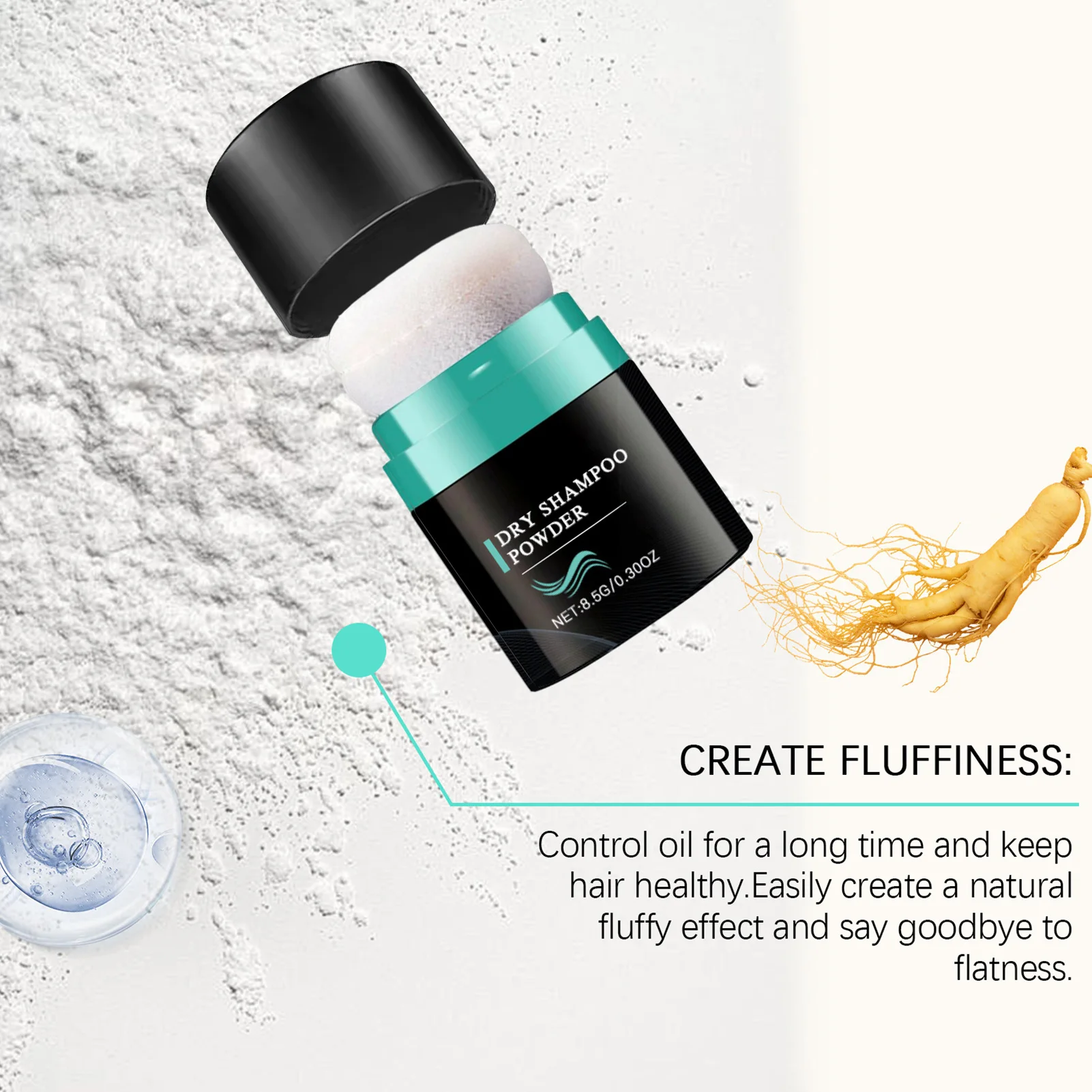 Fluffy Hair Powder Absorb Grease Clean Hair Increase Volume Mattifying Powder Finalize Care Styling Product Hot