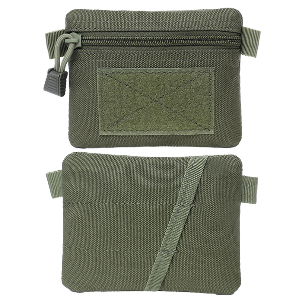 EDC Molle Wallet Waterproof Portable Zipper Waist Pouch Bag for Outdoor ...