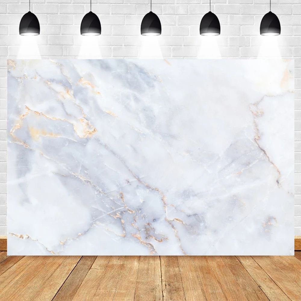 Marble Texture Pattern Photography Backdrop Newborn Baby Shower Portrait Happy Birthday Party Decor Background Photo Studio Prop