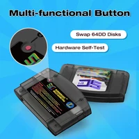 SummerCart64 Open Source N64 Game Card For Nintendo 64 Game Console With Simulator Function Compatibility 5400+ games - Image 4