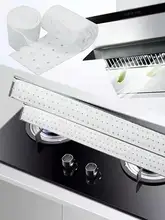  10Pcs Oil Filter Paper Disposable Anti-stick Cotton Grease-proof Cooker Hood FilterPaper for Restaurant 