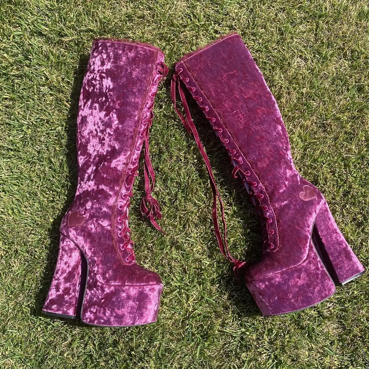 

Lolita Mary Janes Kawaii Fur Pink Round Head Winter Platfor Thigh High Heels Chunky Y2k Women's Boots Trend 2023 Free Shipping