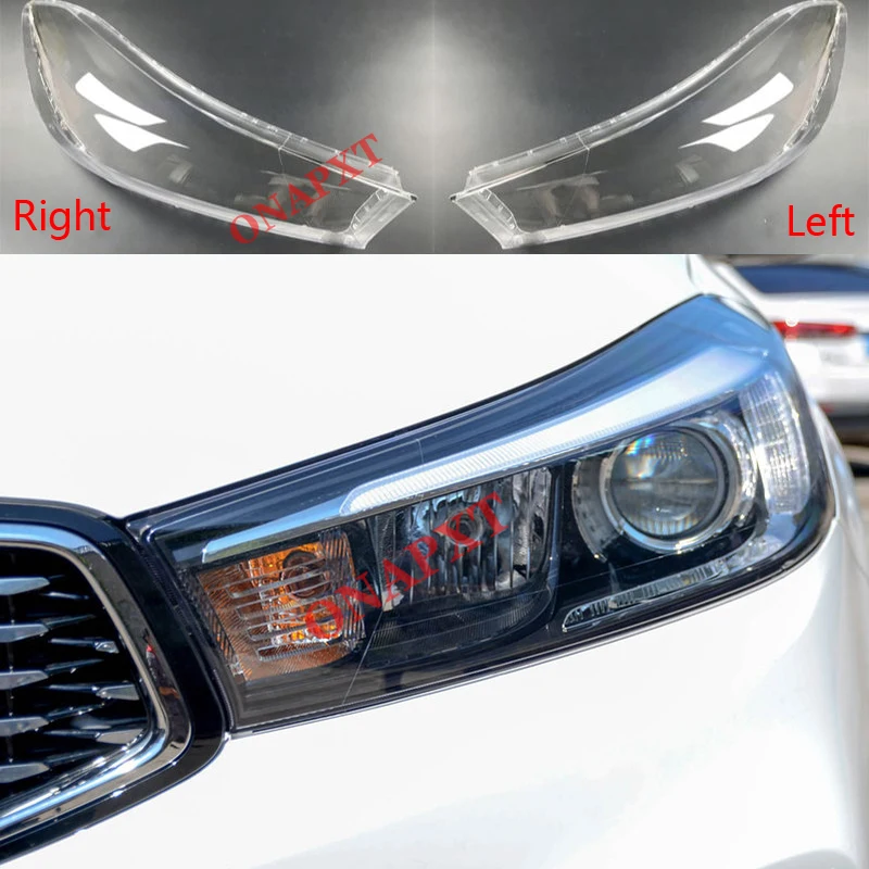 NewCarBrightHeadLightShadeShellCapsFrontHeadlampLampcover