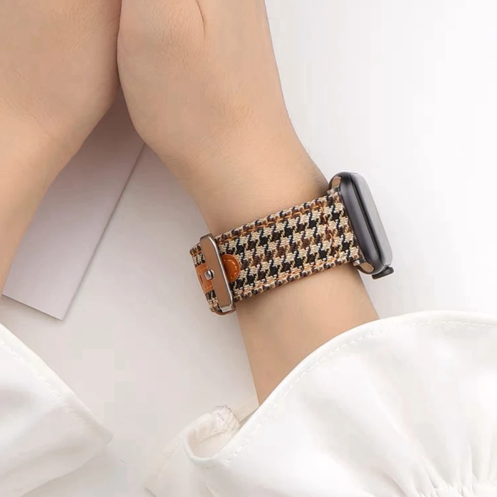 Elegant Leather Loop Band for Women - Premium Watch Strap Replacement