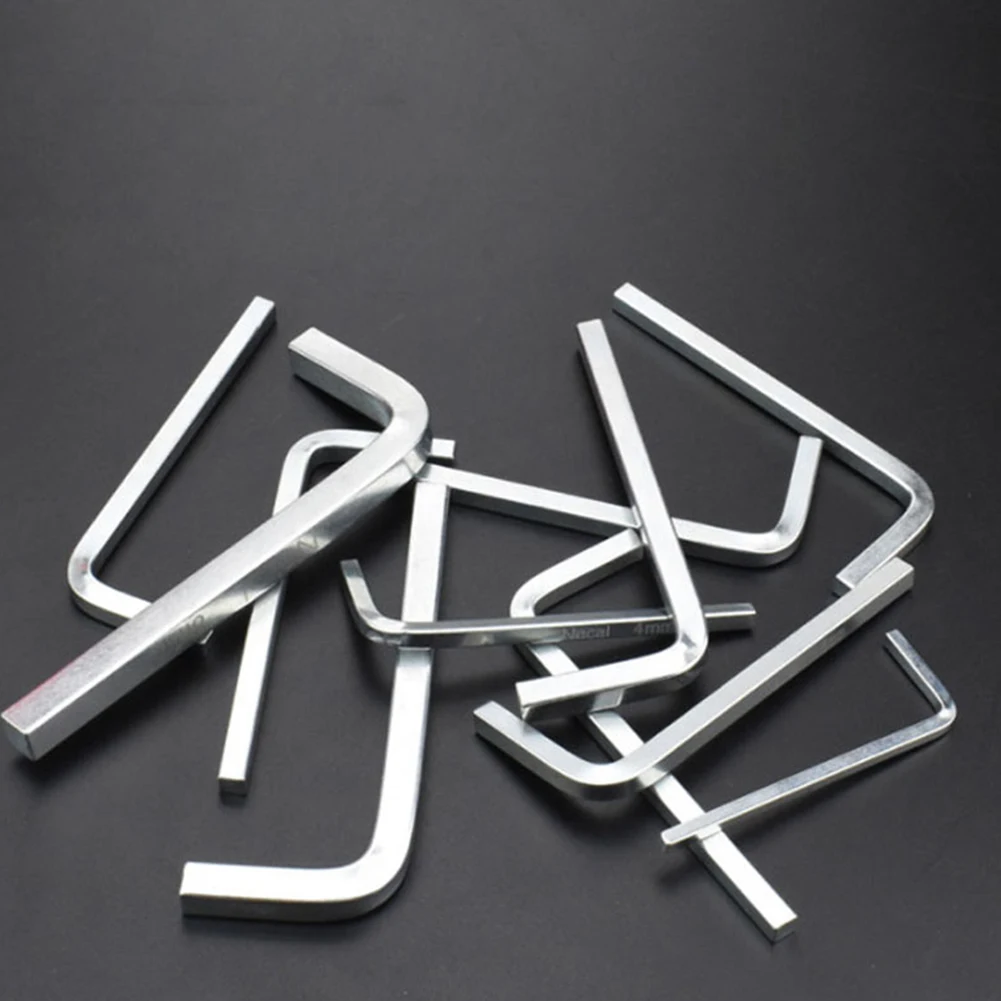 1pc L Form Platz Schlüssel 4 Punkt Schlüssel Schraubendreher 3mm/4mm/5mm/6mm/7mm/10mm Spanner Hand Werkzeuge Für Festziehen Vierkant Schraube – Detail 2