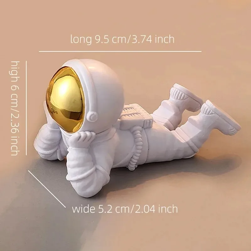 Desktop Astronaut Ornaments Spaceman Ornaments Desktop Phone Holder Home Office Decoration Astronaut Statue