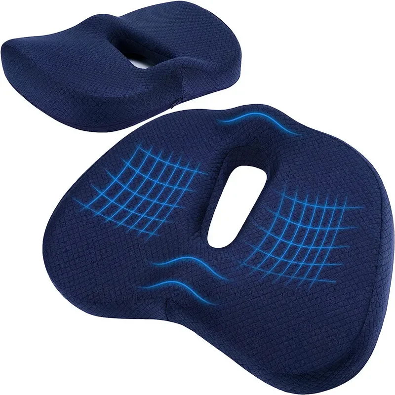 

Cushion office chair memory cotton seat cushion hip hemorrhoid artifact seat cushion breathable and beautiful buttocks