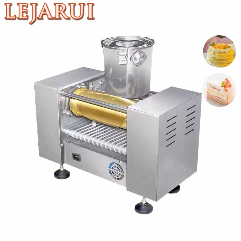 

Commercial Mini Cake Machine Maker Mango Durian Matcha Pancake Skin Automatic Thousands Layer Crepe Birthday Cake Making Machine