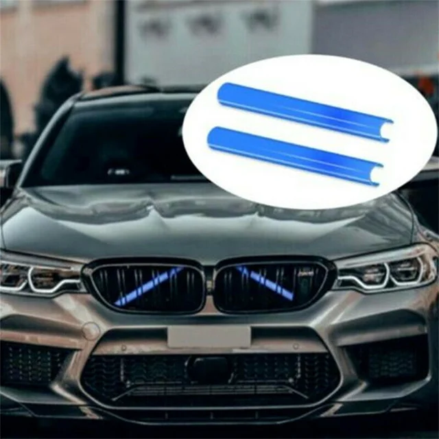 2PCS Auto Front Grill Bar V Brace Für BMW F30 F31 F32 Kühlergrill Trim  Streifen Abdeckung Rot Auto sport Styling Dekoration Zubehör - AliExpress