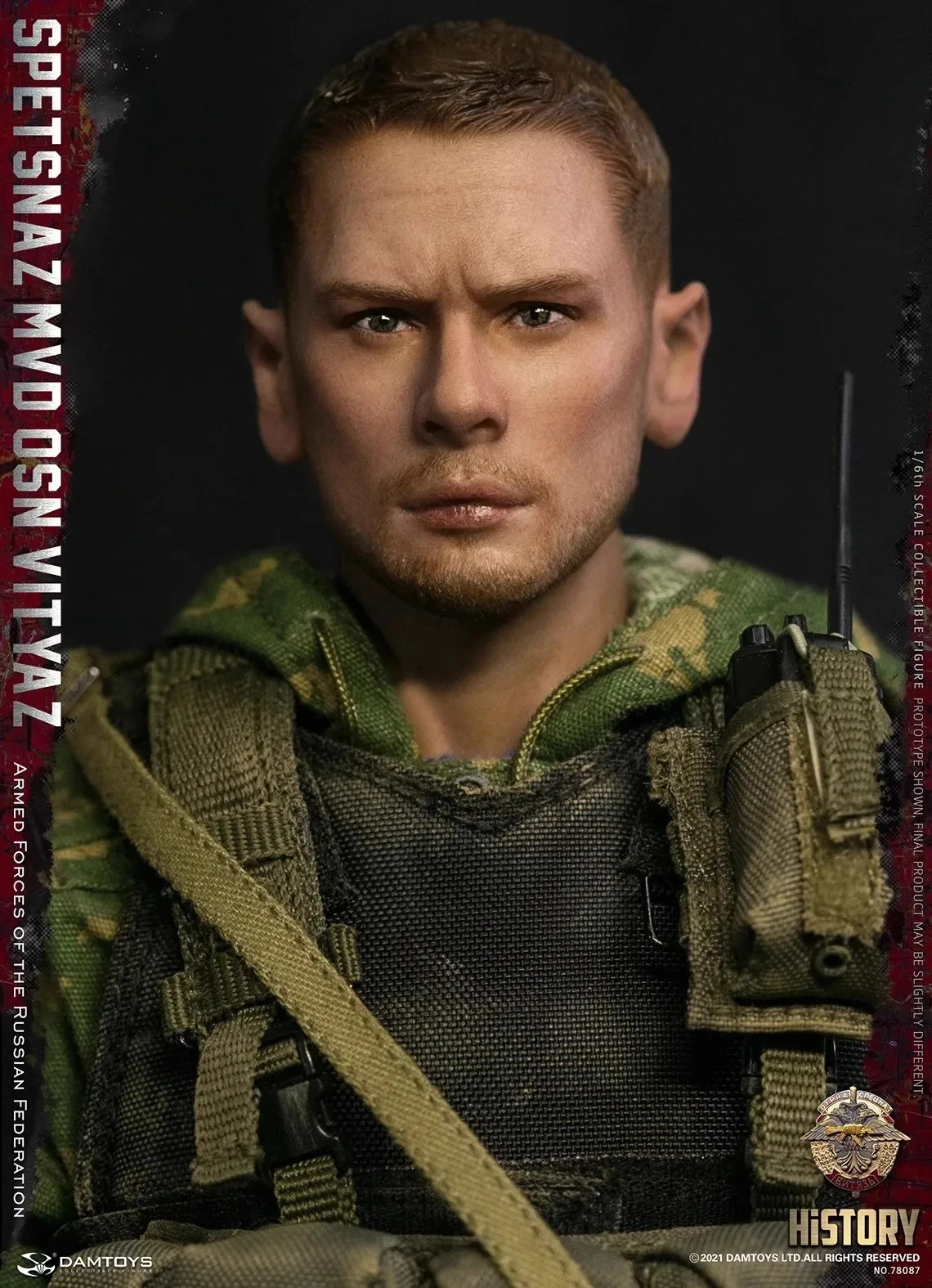DAMTOYS DAM 78087 1/6 Siły Zbrojony Federacji Rosyjskiej