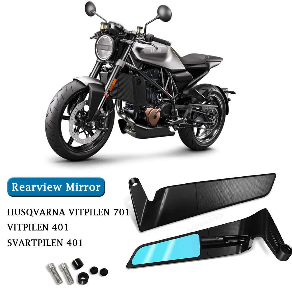 

Для мотоциклетного зеркала заднего вида SVARTPILEN Vitpilen 701 Vitpilen 401 Svartpilen 401 Новое мотоциклетное вращающееся зеркало заднего вида