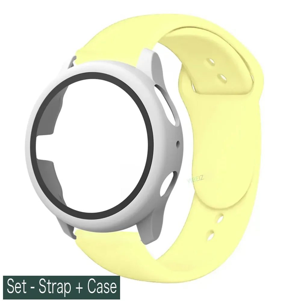 Protective Glass Film Case & Strap Set with Bracelet Accessories
