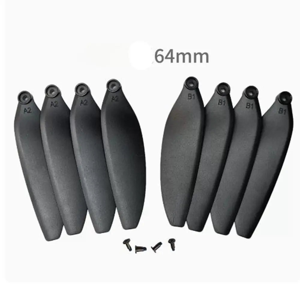Hélices de rechange 4 pales pour DJI Mavic Mini, couleurs assorties, prêtes à être installées