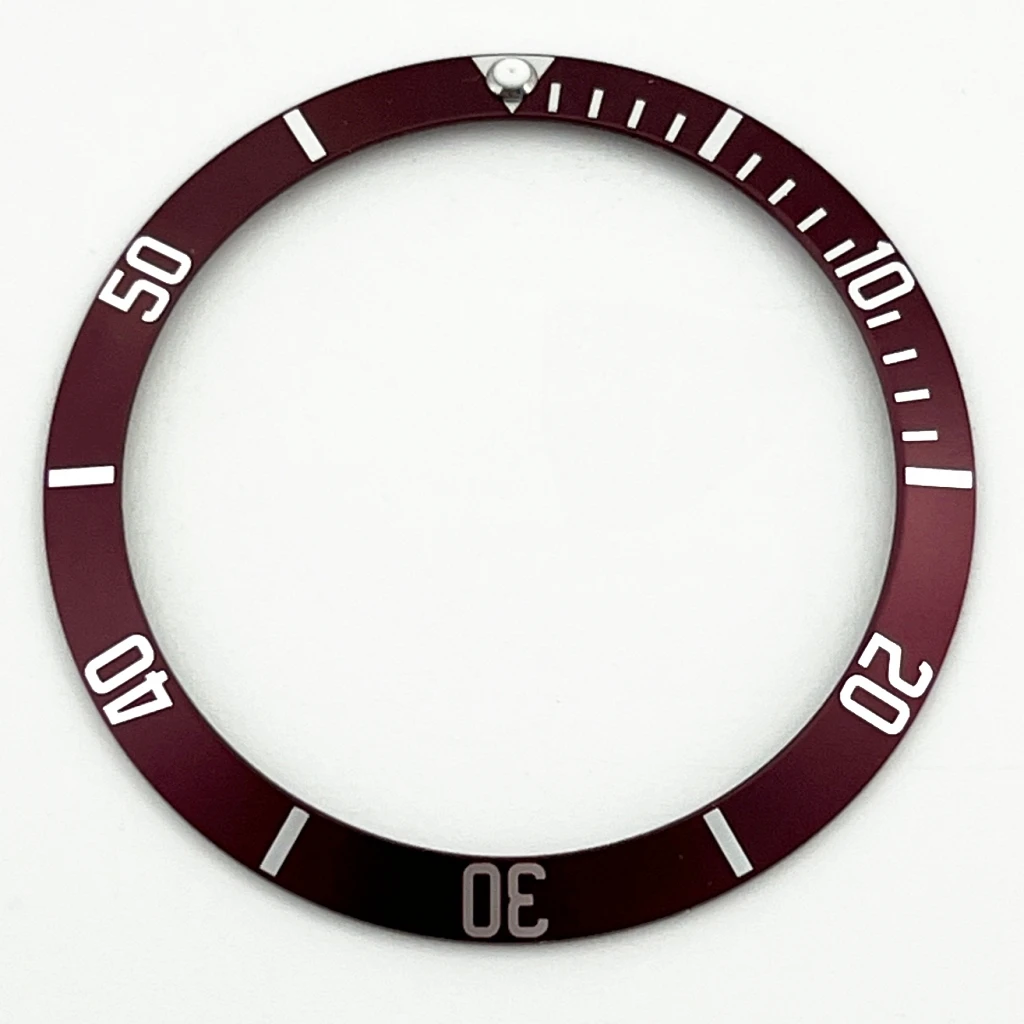 Premium High-Quality Aluminum Watch Bezel Insert – GMT Design, 39.5mm x 32.5mm