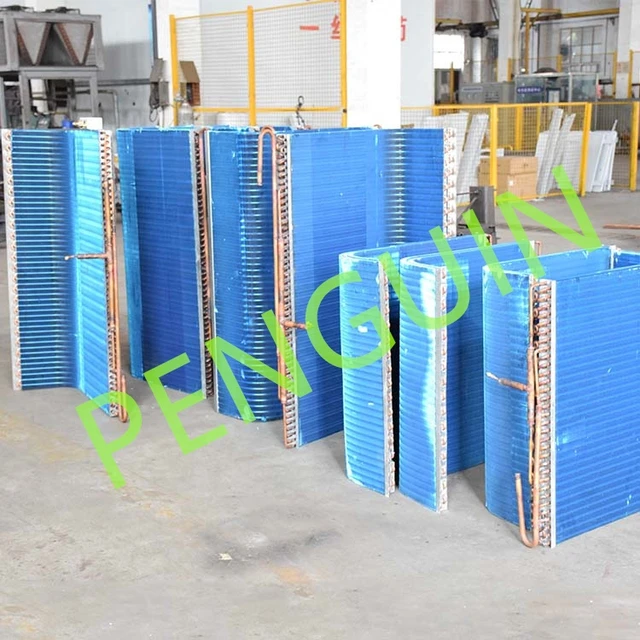 Good Quality R134A Refrigerant Copper Tube Fin Heat Exchanger