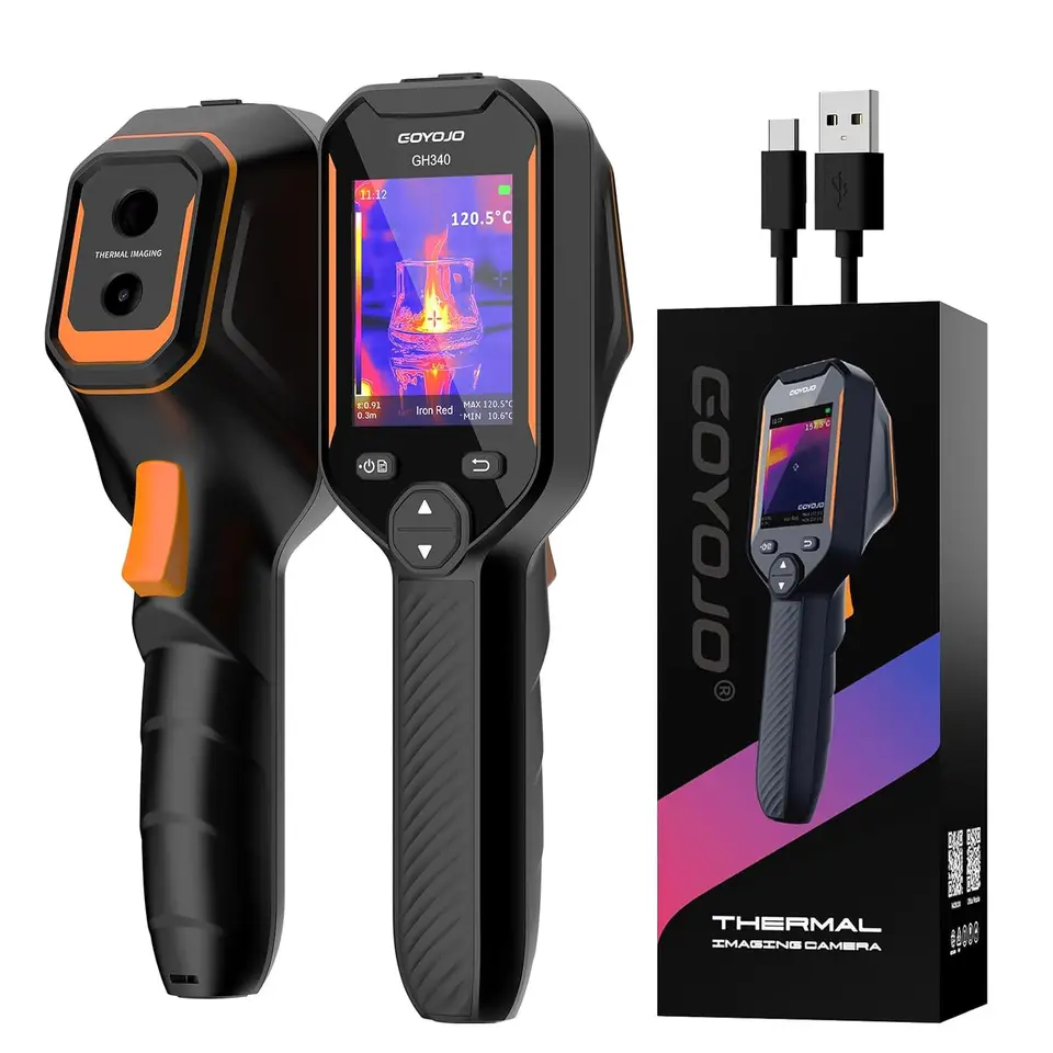 GOYOJO GH192 GH340 サーモグラフィーカメラ 充電式ハンドヘルド