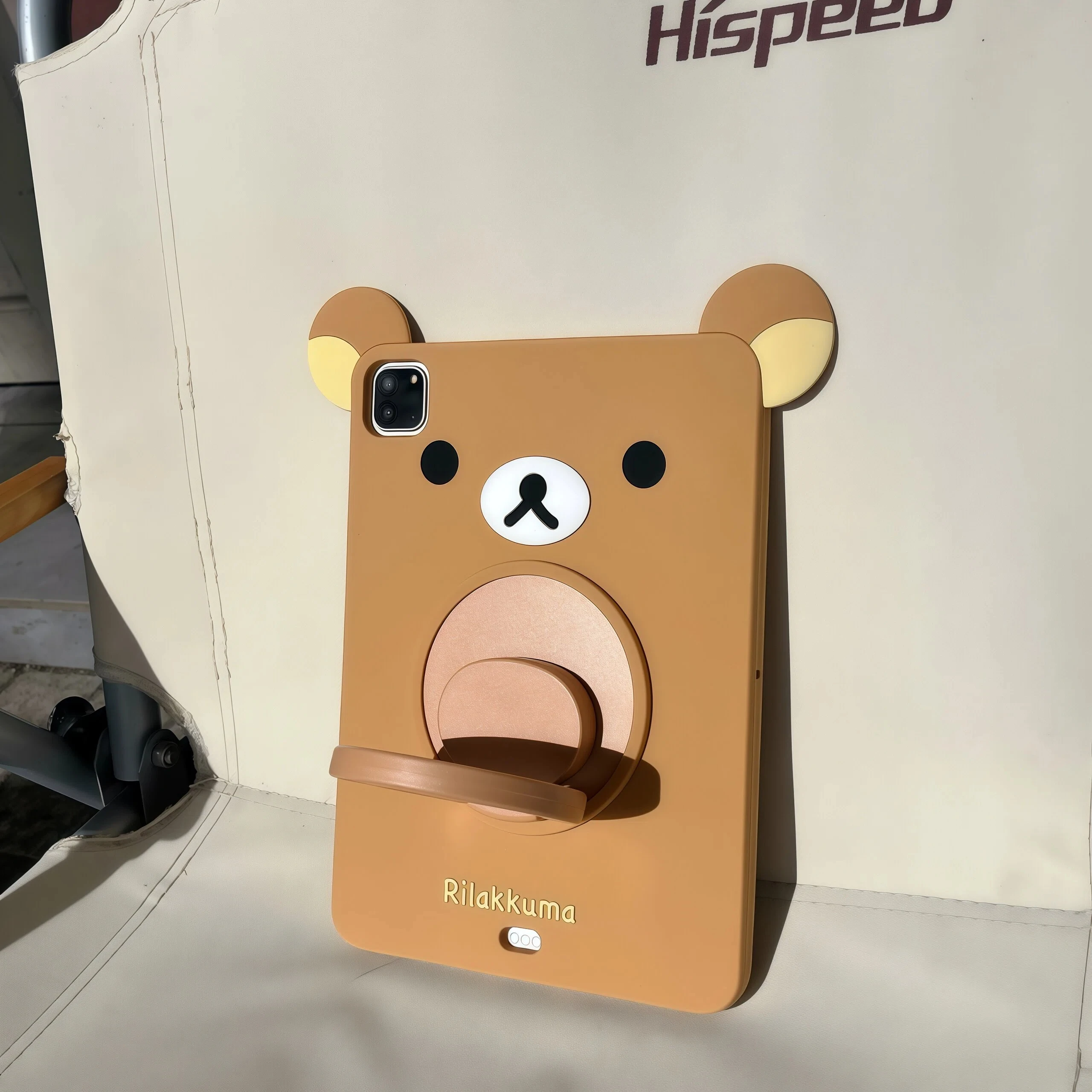 Adorable Rilakkuma iPad Case with Adjustable Stand