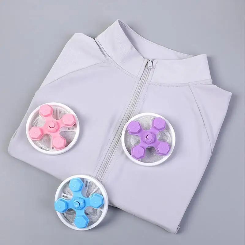 3PCS Laundry Balls Pet Hair Remover Washing Machine Catch Lint Filter Mesh Bag Hair Catcher 360 Degree Removes Lint