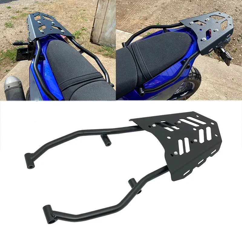 Motorcycle Rear Luggage Rack For Honda ADV150 2019-2023 - Cargo Rack Top Case Holder, Black Metal Bracket