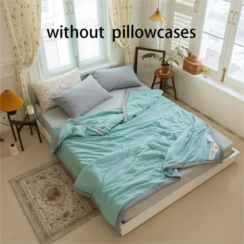

1pc Quilt, Soft And Comfortable , For Bedroom Living Room Guest Room Hotel Decor