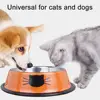 Anti-dumping Cat Bowl Steel Pet Bowl Non-slip Base Neck Spine Protection Easy-to-clean Dog Bowl Pet Feeding Tool 6