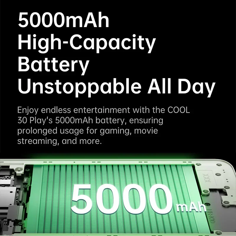 coolpad COOL 30 Play Smartphone NFC 6.79" HD+ 90Hz Punch-Hole Screen 64MP Triple Camera Helio G99 Processor 33W 5000mAh Battery 6
