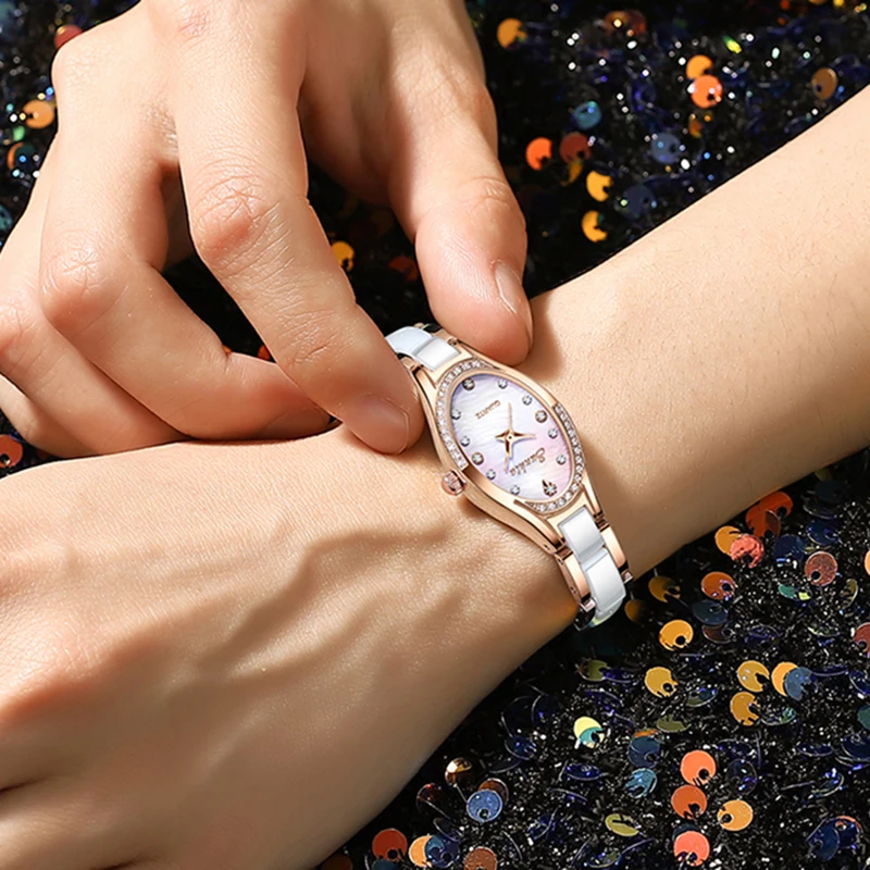 Sunkta New Fashion High Class Women Small Dial Watches Luxury Quartz Watch for Lady Simple Ladies Diamond Relogio Feminino 2023