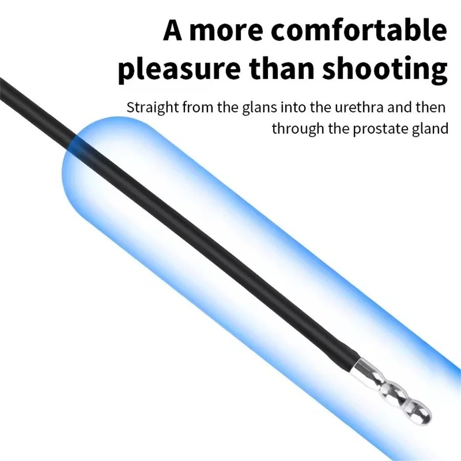 Electric Medical Dick Catheter Urethral Dilator Sound Vibrator Horse Eye Stick Metal Penis Plug Urethral Plug Adult Sex Toy