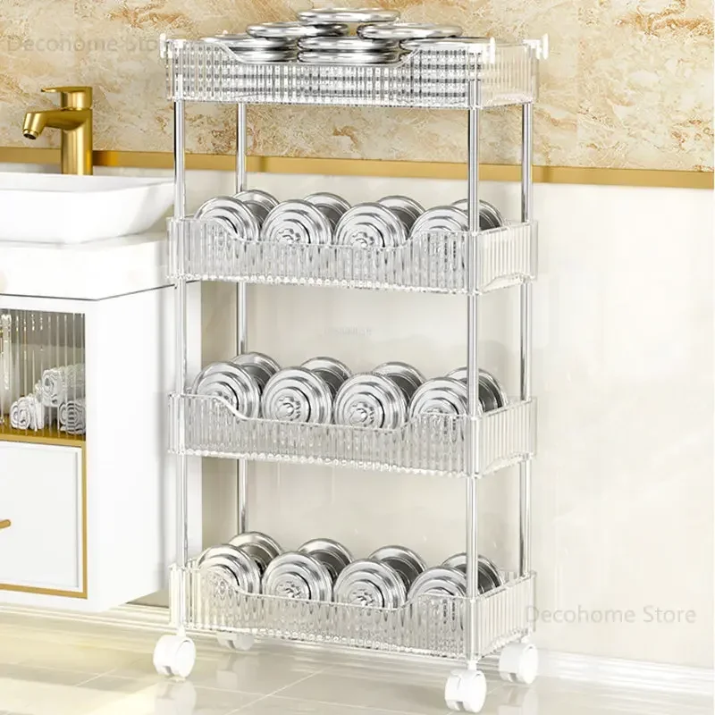 Salon Trolleys Barber Shop Tool Cart Makeup Rack Storage Trolley