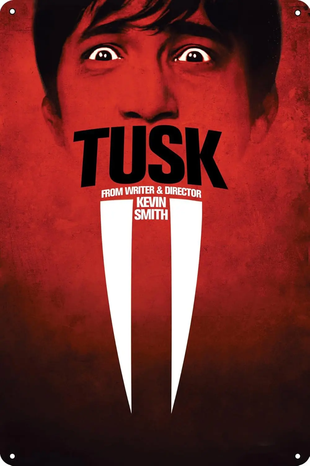 Tusk 2014 movie poster Retro tin Sign Wall Art Decor Metal Decoration